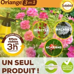 Traitement Total Oriange 3 en 1 ornemental 200ml SOLABIOL