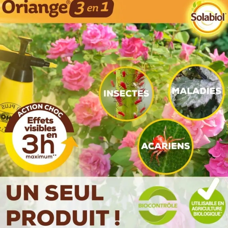 Traitement Total Oriange 3 en 1 ornemental 200ml SOLABIOL