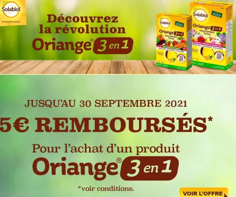 Traitement Total Oriange 3 en 1 ornemental 200ml SOLABIOL