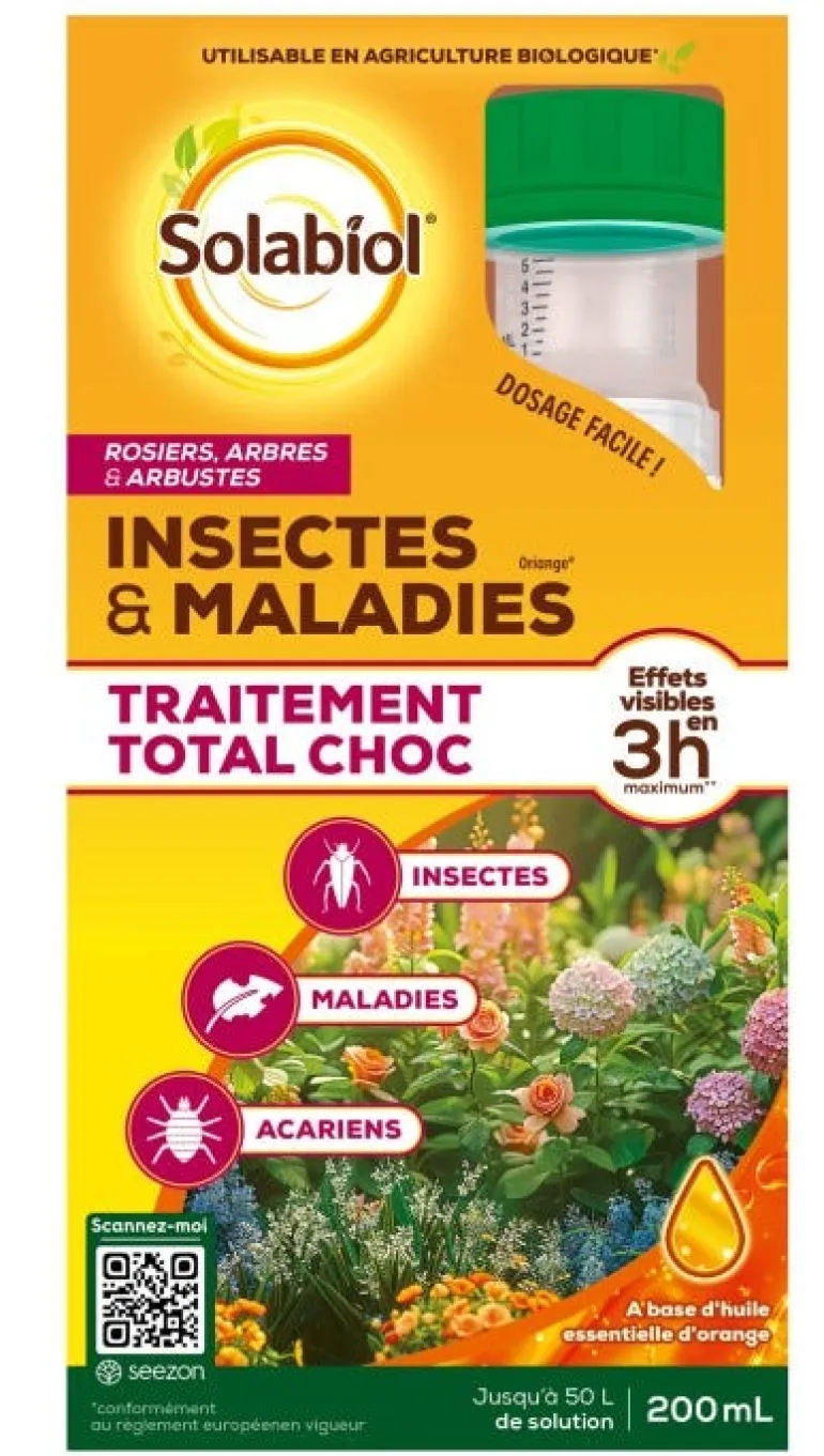 Traitement total pour ornemental 200ml SOLABIOL