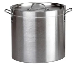 Traiteur en Aluminium 34L + couvercle Ø36 cm