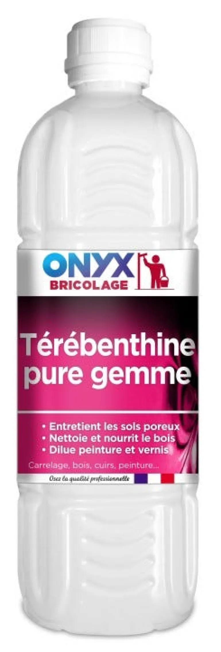 Térébenthine pure gemme bouteille de 1L ONYX