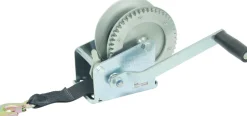 Treuil de traction manuel 600kg avec sangle 7m et crochet