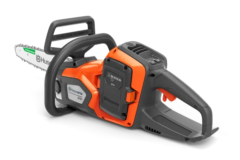 Tronçonneuse à batterie 215i + batterie + chargeur HUSQVARNA