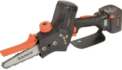 Tronçonneuse sur batterie 110mm 600W + 3 batteries BAHCO