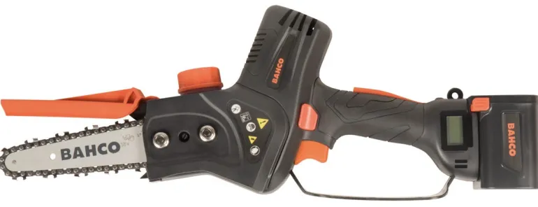 Tronçonneuse sur batterie 110mm 600W + 3 batteries BAHCO