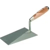 Truelle carrée Prestige 18cm manche bois NESPOLI