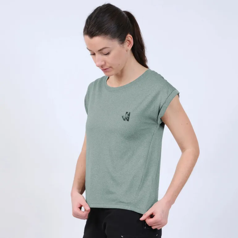 T-shirt manches courtes Albury Eucalyptus femme