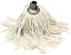Tête à franges coton beige pour seau