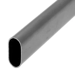 Tube de penderie ovale 30x15mm chromé 1000 mm