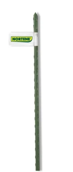Tuteur acier plastifié STEEL PLAST vert ø16mm x H2,40m