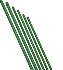 Tuteur acier plastifié vert Ø8mm x H0,90m
