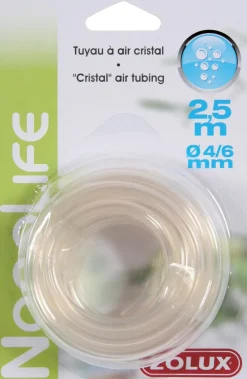 Tuyau à air cristal pour aquarium - 2,5m