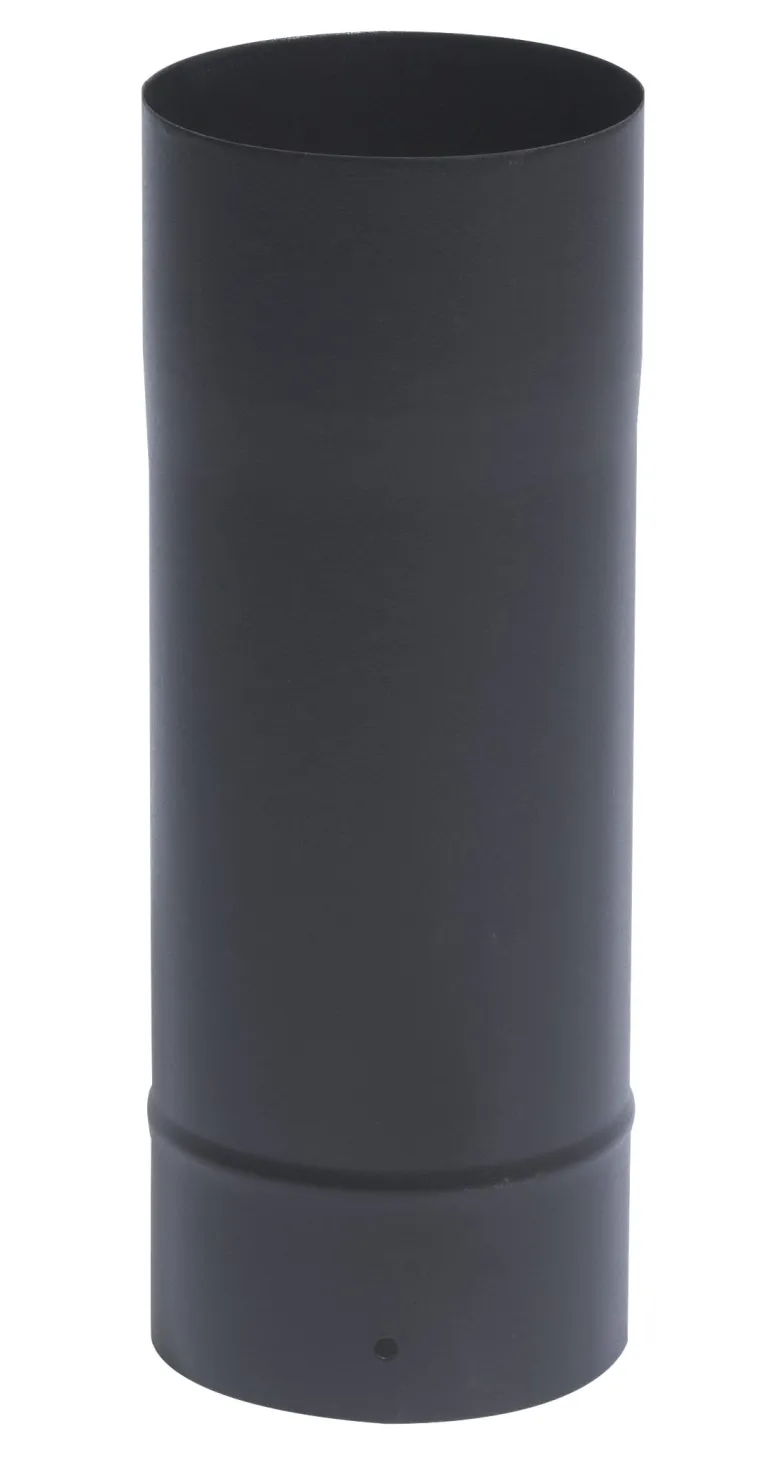 Tuyau noir mat 33 cm Ø200mm