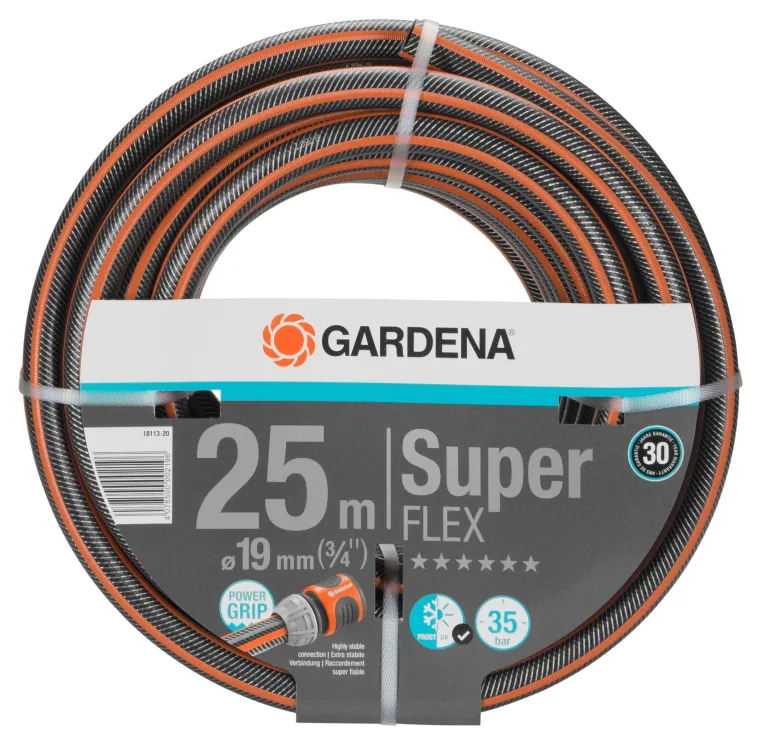 Tuyau Super Flex Ø 19 mm (3/4") 25m GARDENA