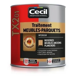 TX201 Traitement meubles parquets Intérieur 1L