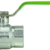 Vanne à shère 1/4T. NF manette longue double femelle F3/4