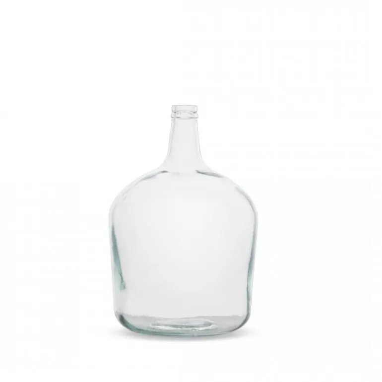 Vase Dame Jeanne transparent Ø18 x H.30 cm 4L