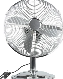 Ventilateur de table Boreas chromé Ø30cm 40W VOLTMAN