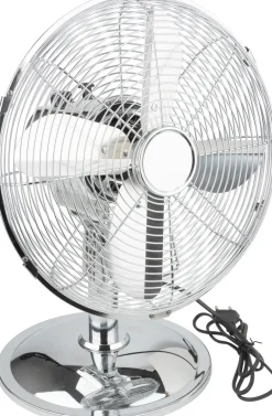 Ventilateur de table Boreas chromé Ø30cm 40W VOLTMAN