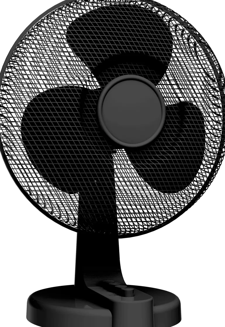 Ventilateur de table Ø40 cm 45W noir