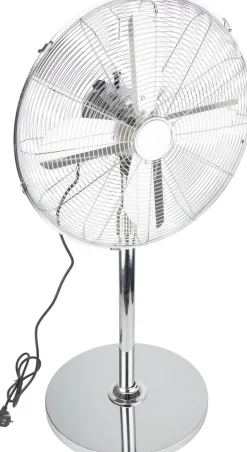 Ventilateur sur pied Boreas chromé Ø45cm 60W VOLTMAN