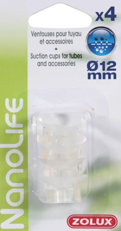 4 ventouses pour tuyau de Ø12mm