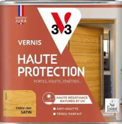 Vernis bois extérieur haute protection incolore 0,5L V33