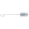 Verrou baïonnette zingué avec gâche attachée 300 Ø14 mm