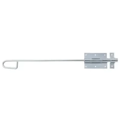 Verrou baïonnette zingué avec gâche attachée 493 Ø16 mm