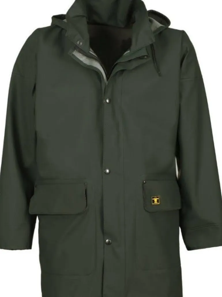 Veste Val enduite PVC vert GUY COTTEN