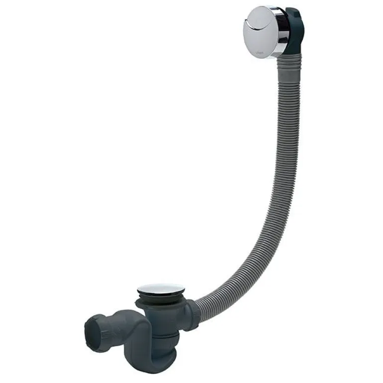 Vidage de baignoire à câble siphon Cobra trop plein ABS