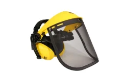 Visière écran avec protège-oreilles SNR 25dB OREGON