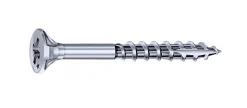 Vis ROCKET tête fraisée pozi inox A2 5x50/30