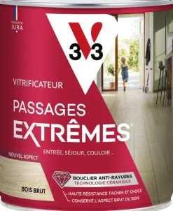 Vitrificateur passages extrêmes bois brut 2,5L V33