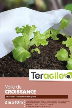 Voile de croissance 2 x 10 m TERAGILE