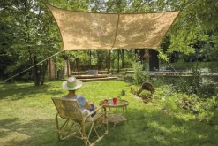 Voile d'ombrage en fibre de jute 4x3 m