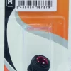 Voyant rond illuminé rouge avec ampoule wedge