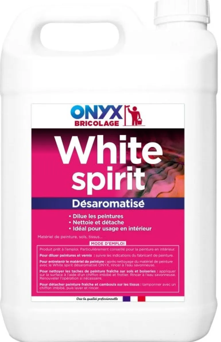 White spirit désaromatisé bidon de 5L ONYX
